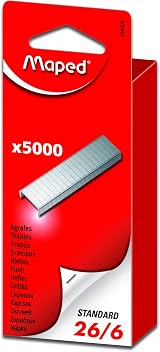 Maped Staples 26/6 Standard Pack 5000 view 1