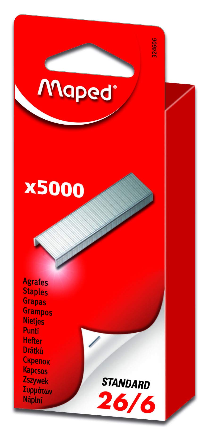 Maped Staples - Size 26/6 (Pack of 5000)