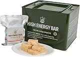 BDH Emergency Food Rations 18400 Calorie Survival Bars 20 Pack Tin Box