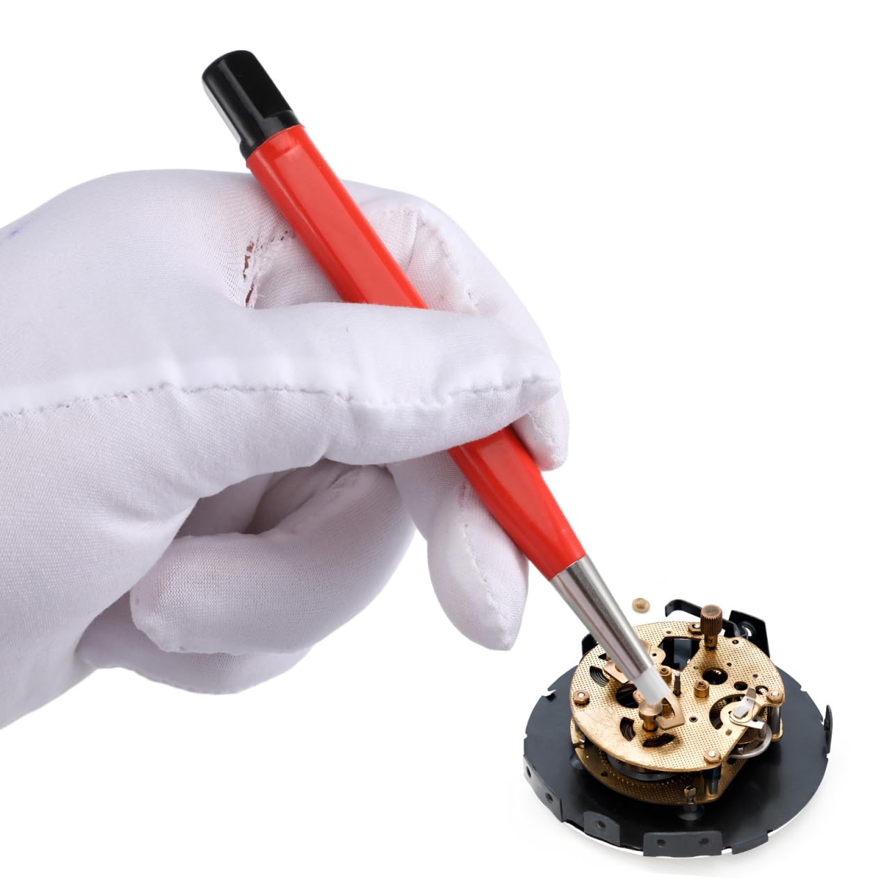 Hemobllo Fiberglass Scratch Brush Pen Precision Watch Clock Repair Cleaning Pen for Removing Rust Corrosion and Dust Maintenance Tool for Jewelry Coins Electronics 4.45 Inch