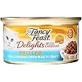 Fancy Feast Canned Delights Cat Food, Tuna And Cheddar, 3 oz