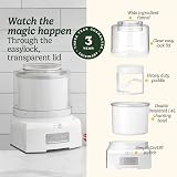 Cuisinart Cool Scoops Ice Cream Maker 1.4L Churning Bowl White ICE21 view 6