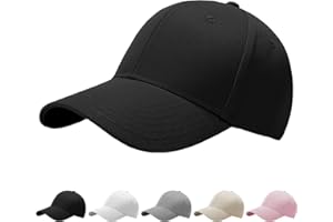 Mtgluk Baseball Cap for Men Women, Adjustable Cotton Hat Sun Protection Golf Dad Hat for Running Golf Outdoor