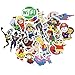 SIX VANKA 200PCS Cool Vinyls Graffiti Stickers to Personalize Laptops, Skateboards, Luggage, Cars, Bumpers, Bikes, Bicycles (Pack of 200