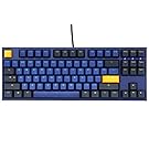 Ducky One 2 Mechanical Keyboard w/ Blue Cherry MX switches PBT Keycaps, Blue Frame