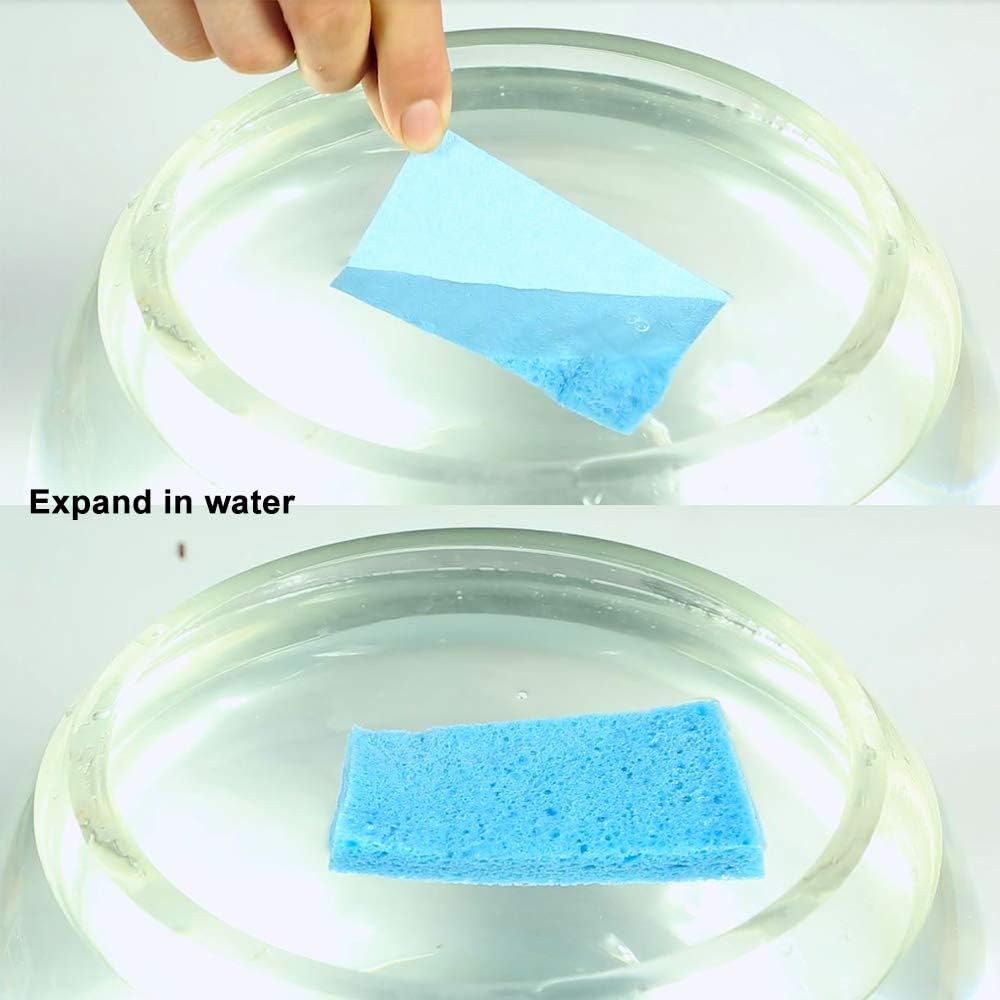 ARCLIBER Cellulose Sponge,Heavy Duty Scrub Sponge,Clean Tough Messes Without Scratching for Kitchen(6 Pack): Kitchen & Dining