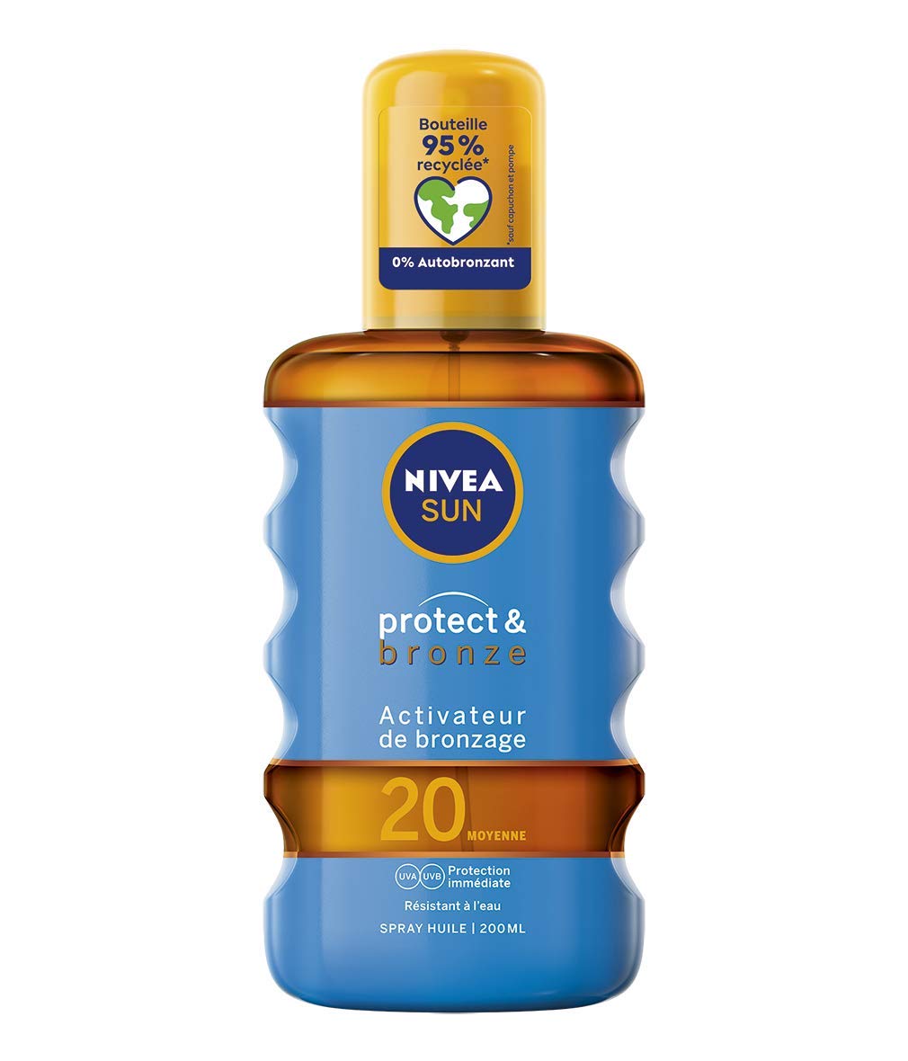 Nivea Sun - Dry oil with "Protect and Bronze" melanin activator, 200 ml