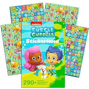 Amazon.com: Bubble Guppies Stickers ~ 290 Reward Stickers by Bubble ...