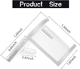 Vibbang 10 Pack Adhesive Hat Holder Wall Mount No Drilling Transparent view 5