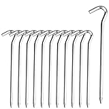 Tent Pegs - 12Pcs Aluminium Tent Stakes Pegs with