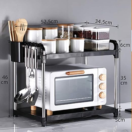 Almacenamiento y organización de la cocina Dos capas de cocina en ...