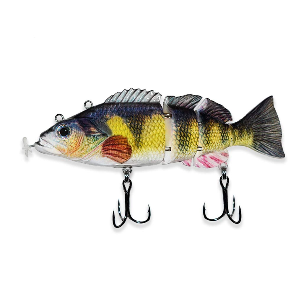 BSTEle Electric Fishing Lure, 1pc USB Charging 3D Bionic Bait, ABS Plastic, 54g, Standard Size, for Most Types of Fish