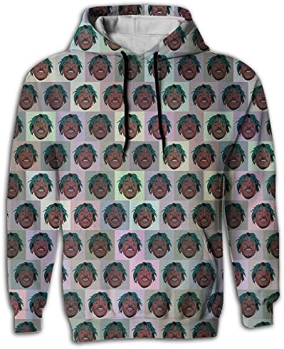 UUEHUYXCSD LIL Uzi Vert Sweater Personality For Man Large