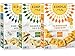 Simple Mills Almond Flour Crackers, Snacks Variety Pack (Fine Ground Sea Salt, Rosemary & Sea Salt, Farmhouse Cheddar) - Gluten Free, Healthy Snacks, Plant Based, 4.25 Ounce (Pack of 3)