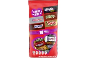 ALL CITY CANDY Mars Valentine's Candy - 70 Piece Assorted Bag