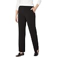Briggs New York Pantalone Donna Slimming Solution - Vita Elasticizzata, Blu Marino, Taglia 18