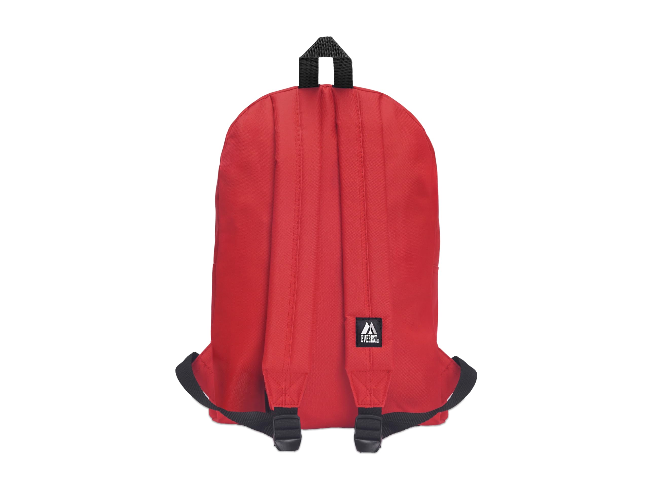Everest Luggage Basic Backpack, Red, Medium