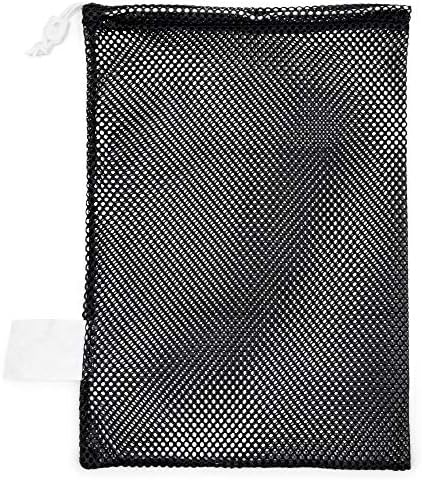 Champion Sports Mesh Sports Equipment Bag – Multipurpose Nylon Drawstring Sack with Lock and ID Tag for Balls, Beach, Laundry Champion Sports Mesh Sports Equipment Bag – Multipurpose Nylon Drawstring Sack with Lock and ID Tag for Balls, Beach, Laundry