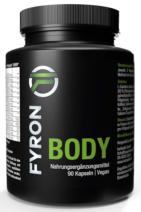FYRON Body - Verdauung, Energie & Stoffwechsel - Vegan ohne Füllstoff