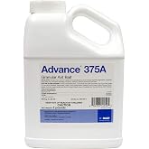 BASF Advance 375A Granular Ant Bait, Indoor or Outdoor, Kills Fire, Odorous House, Carpenter, Little Black and Argentine Ants, Ready to Use, 2 lb.