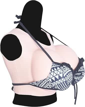 Cotton Filled Breastplate Fake Boobs Breast Plates Crossdressers