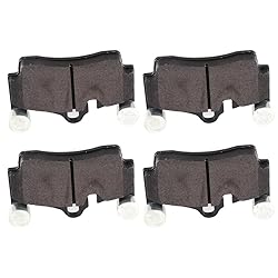 cciyu D978 Rear Semi-Metallic Disc Brake Pads Kit