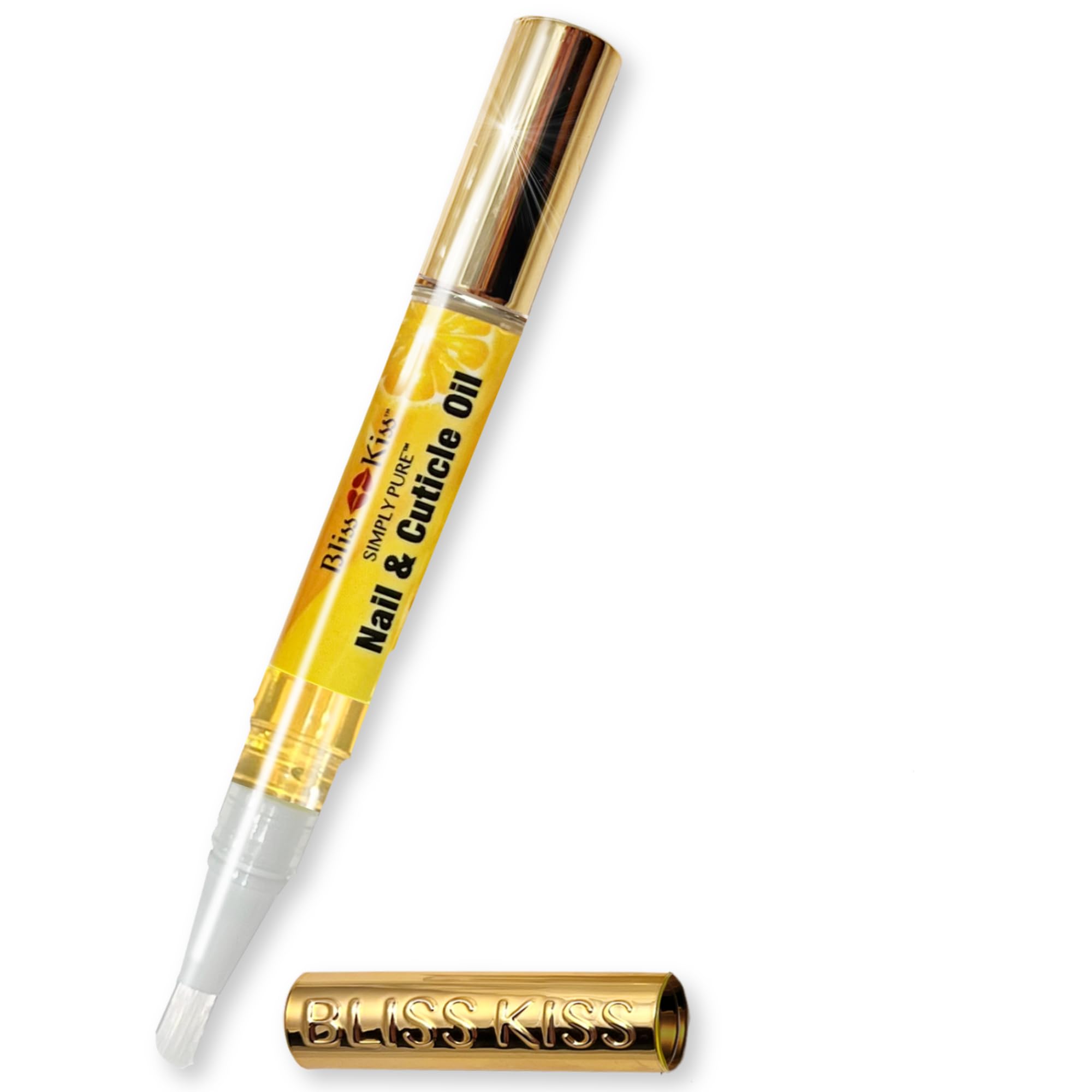 Bliss Kiss Simply Pure Cuticle & Nail Oil Pen To-Go 2ml - Crisp Scent 1PEN-CRI