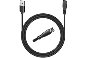 uijino Manscape Charger for Manspot Charger Cable Compatible with Manspot Trimmer Body Hair Trimmer for Men, 5V Charger for Manspot Trimmer Charger, 3.3ft Power Cord