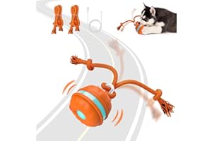 Sofolor Interactive Dog Toys, Motion Activated Dog Ball, Automatic Rolling Ball Toys for Puppy/Small Dogs
