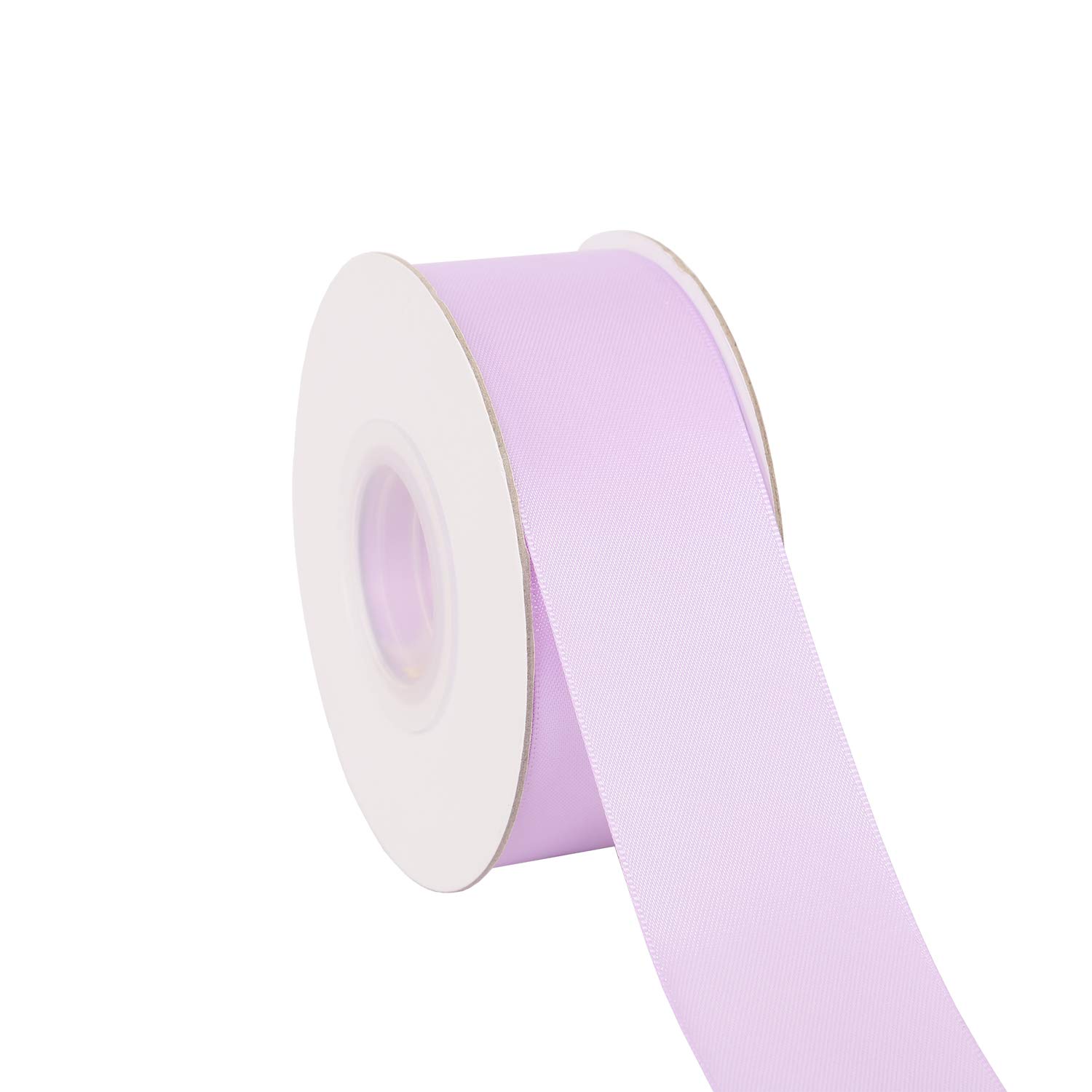 Ribbonitlux 38mm Wide Double Face Satin Ribbon 22 Meters (430-Lavender, Set for Gift Wrapping, Party Decor, Sewing Applications, Wedding and Craft
