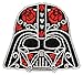 Star Wars Darth Vader Floral Helmet Iron-On Patch