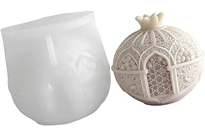 Pomegranate Embossed Silicone Molds for Soap Home Decoration Fruit Shape Silicone for Epoxy Resin Festival Decoration