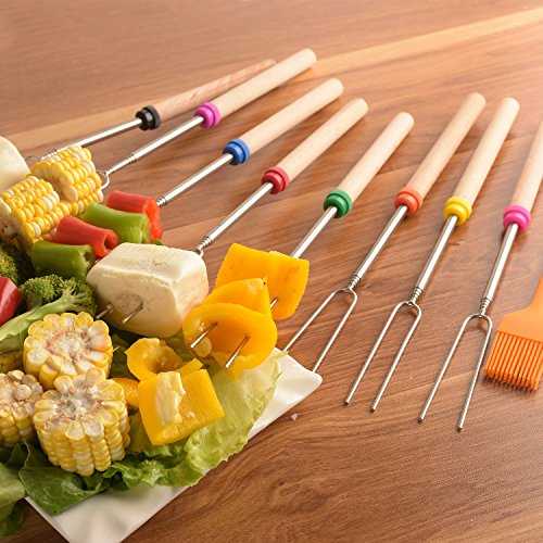 ME.FAN™ Marshmallow Roasting Sticks Telescoping Smores Skewers