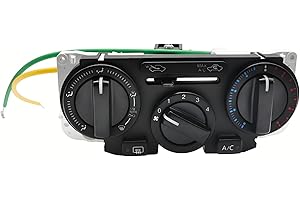 Aspaton 599-216 A/C HVAC Climate Control Module Panel Assembly Compatible with Versa 2007-2011 Temperature Conditioning Switch Replace 27510EL00A 27510EL02A