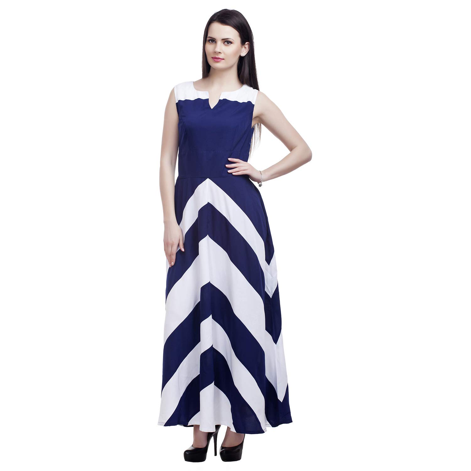 PepTrends Women's Maxi Dress Amazon.in Clothing & Accessories