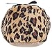 MIXIN Women's Sexy Ballerina Soft Sole Leopard Indoor Slippers Brown US7