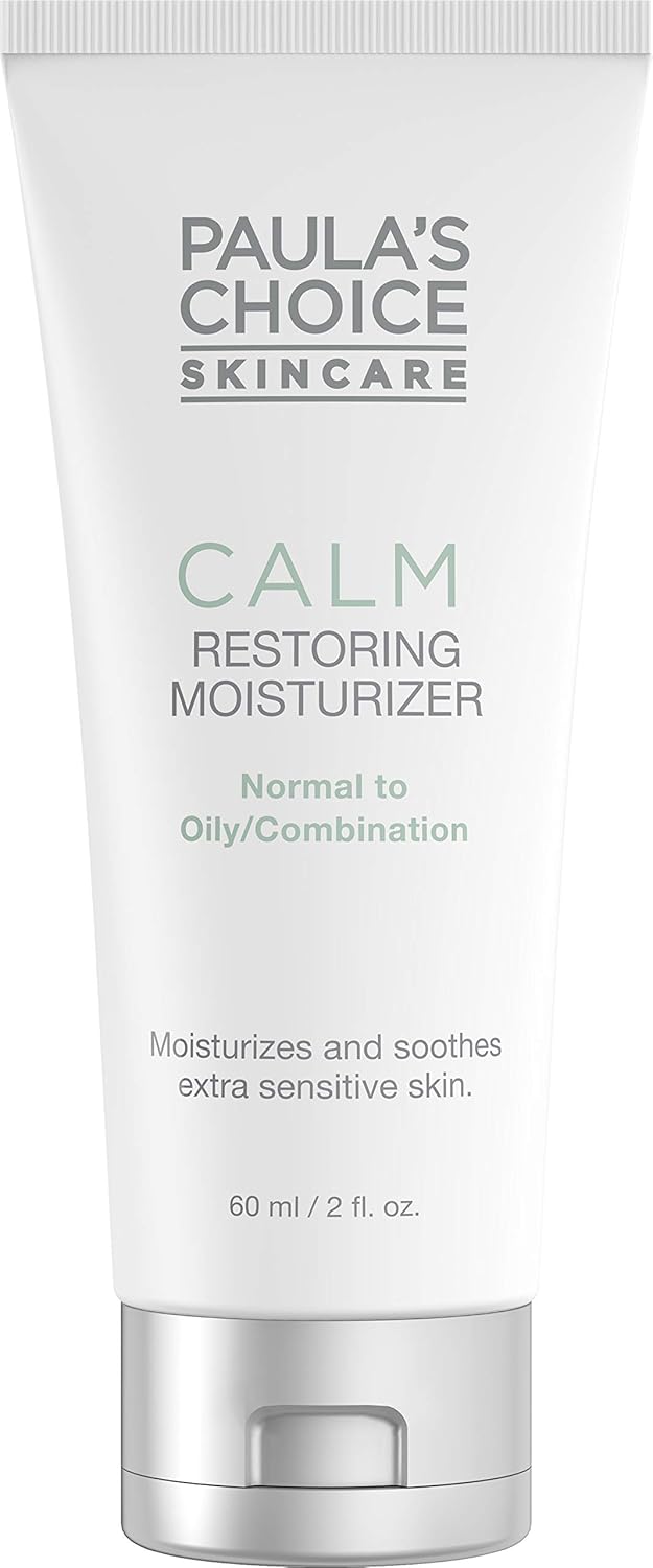 Paula's Choice CALM Redness Relief Moisturizer, Green Tea & Licorice, Redness & Rosacea-Prone, Oily Skin, 2 Ounce