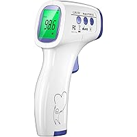 Forehead Thermometer for Adults, The Non Contact Infrared Thermometer for Fever, Body Thermometer and Surface…