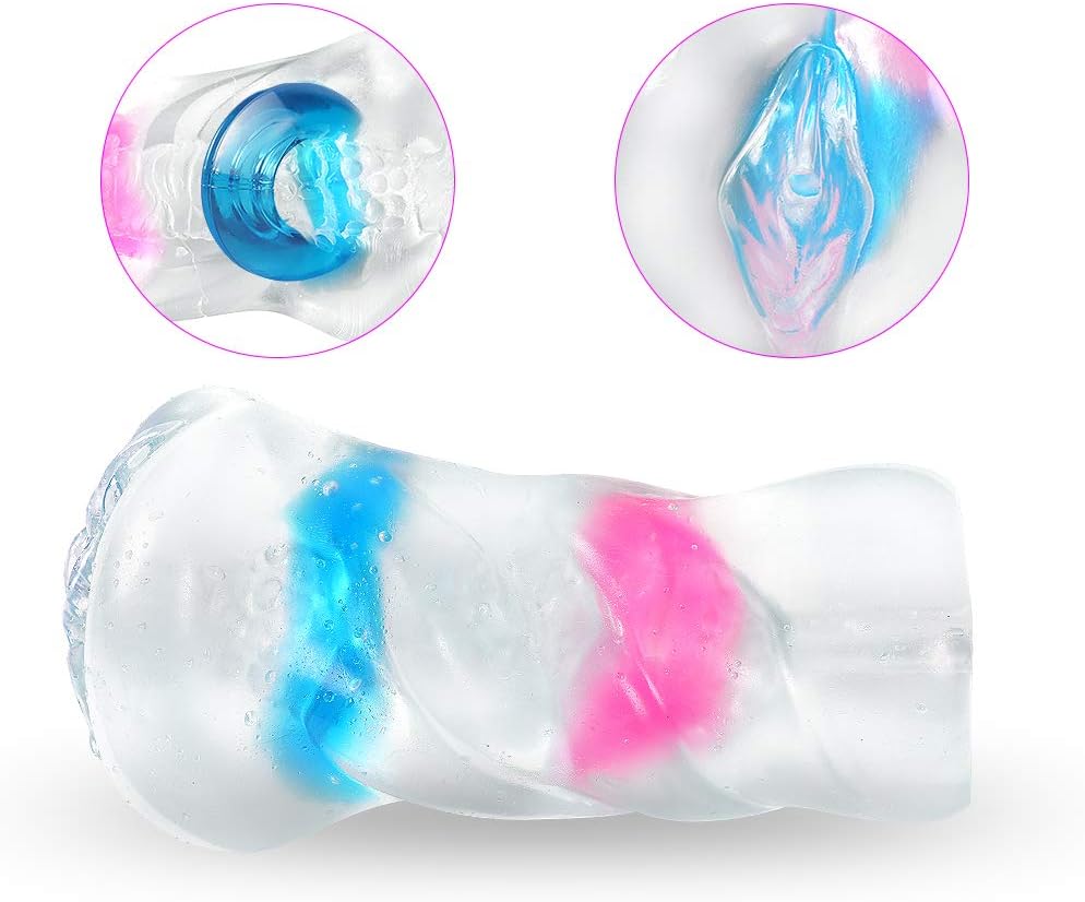 Medical Grade 3D Male Pocket Sleeve for Men Solo Toy Transparent Underwear 07