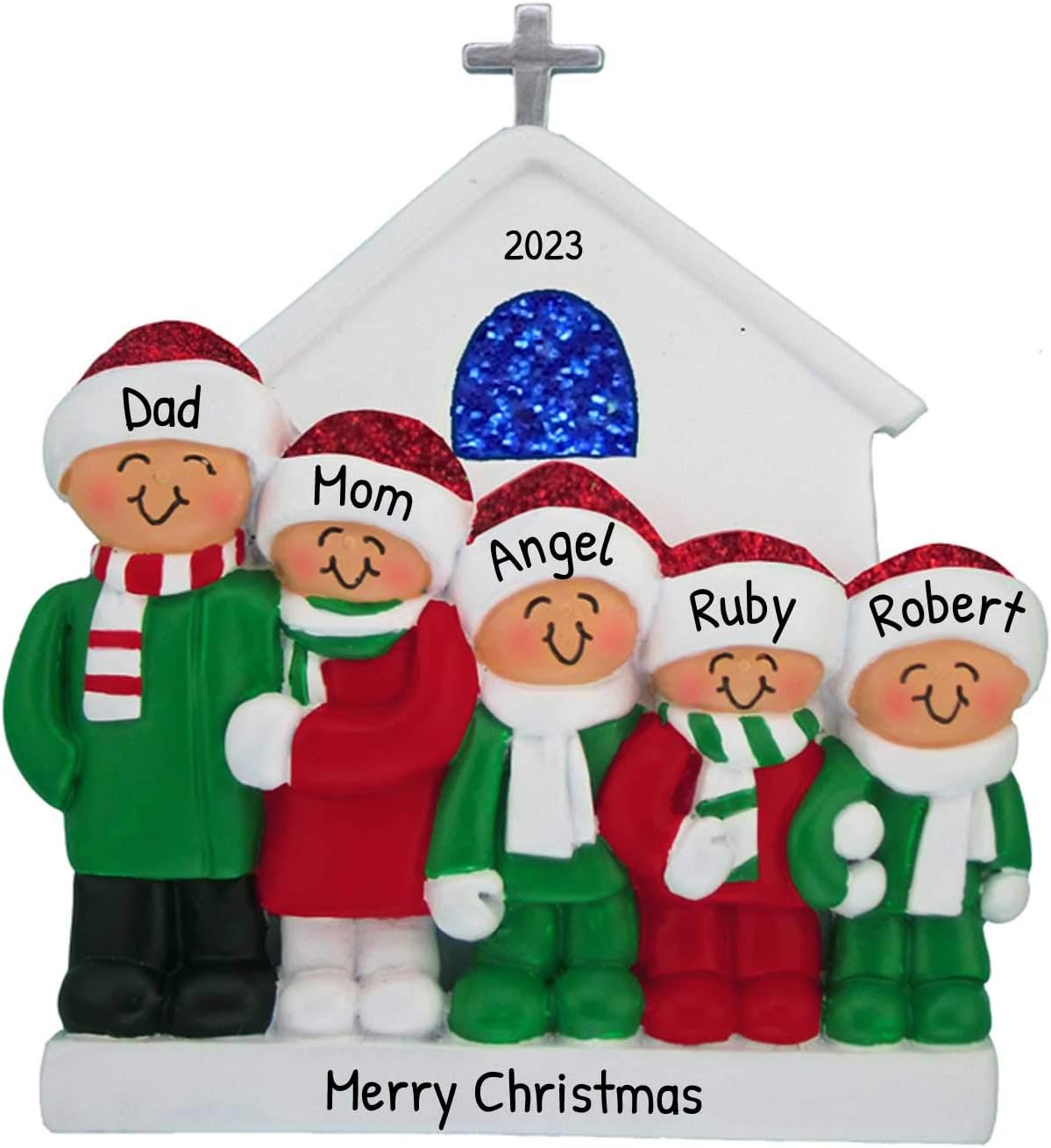 Church Christmas Ornaments 