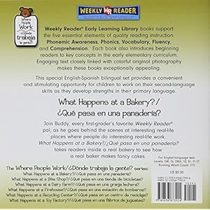 What Happens at a Bakery?/ Que Pasa En Una Panaderia? (Where People Work/ Donde Trabaja La Gente?) (Spanish and English Edition)