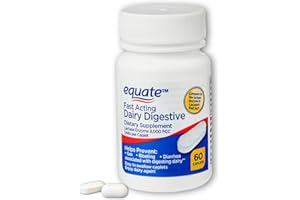 FUSION SHOP STORE SMART CHOICES, MEANINGFUL LIFE! Lactase Fast Acting- Dairy Digestive Supplement, 60 caplets (Pack of 1)