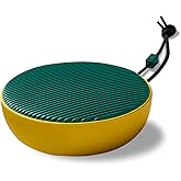 Vifa City Bluetooth Speaker, Portable Wireless Loudspeaker, Bluetooth 5.0 / Dual Pairing / IPX4 Waterproof, HiFi Audio & Built-in Mic Mini Speakers for Travel and Party (Green Lemon)
