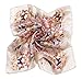 Women's Fashion Printing Mulberry Silk Square Scarf Kerchief