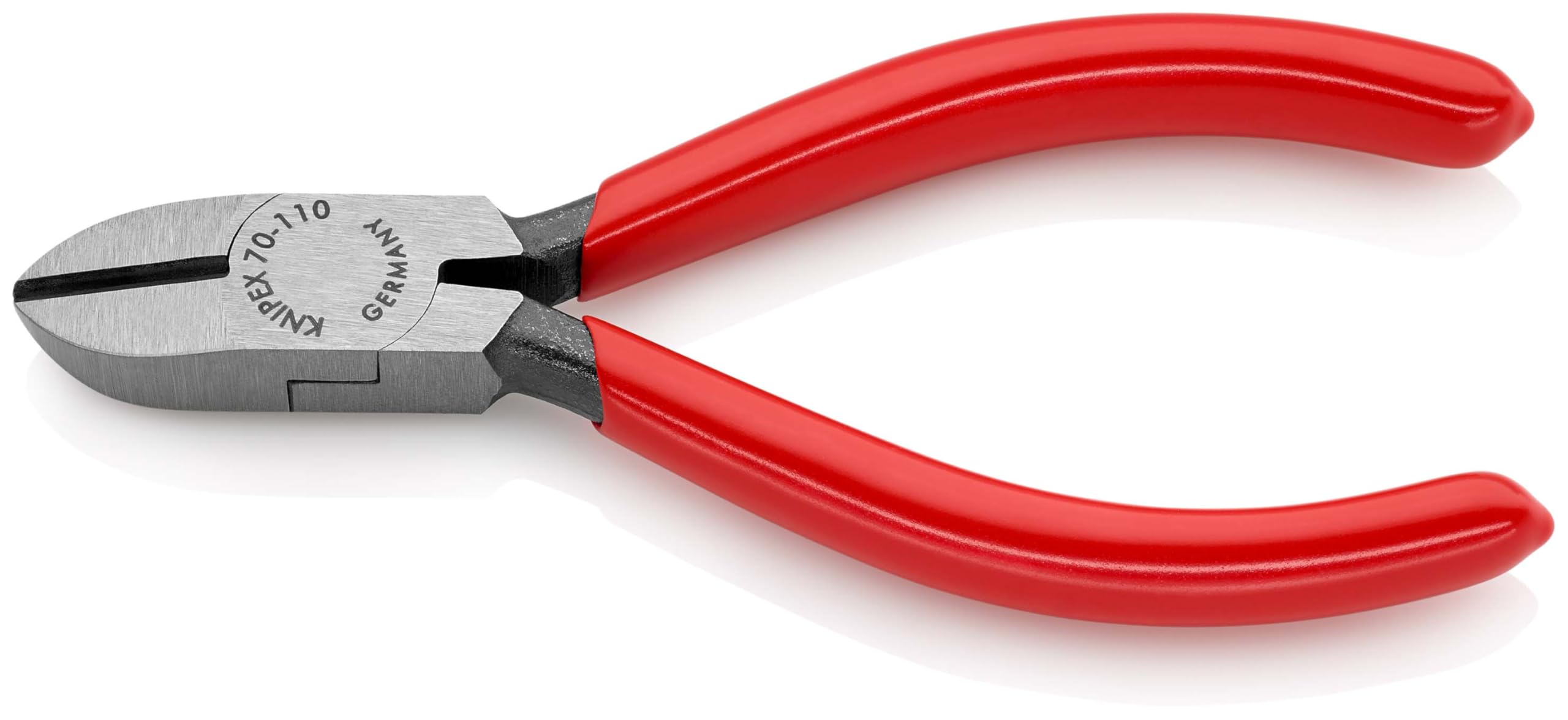 KNIPEX Diagonal Cutter with Plastic Coating 110 mm, 70 01 110