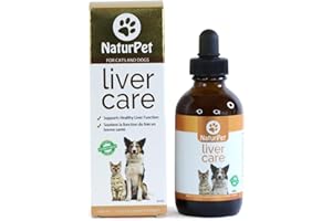 NaturPet Liver Care for Cats and Dogs | with Milk Thistle | Supports Healthy Liver Function | 100 mL Herbal Tincture