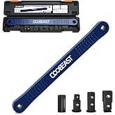 3/8" Offset Extension Wrench Impact Ready Socket Wrench Extender Tool（Blue） | Versatile 1/4",3/8", 1/2" Square Drive Adapters,Universal Extensions Wrench,0&deg; Swing Extender,for Small Place