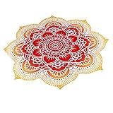 Deluxe Fitted Tablecloths - Round Tablecloth (Fits tables up to 48