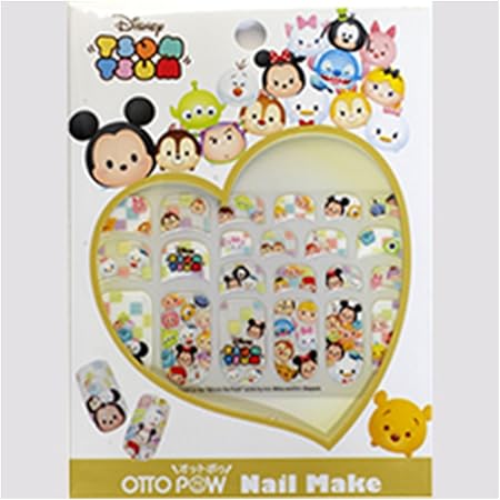 Amazon オットポゥ ネイルメイク ディズニー ツムツム ﾃﾞｨｽﾞﾆｰ ｵｯﾄﾎﾟｩ シール ステッカー 通販