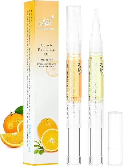 LOPHE Cuticle Oil Pens 2pcs Nail Care with Fruit Extract Hydrating